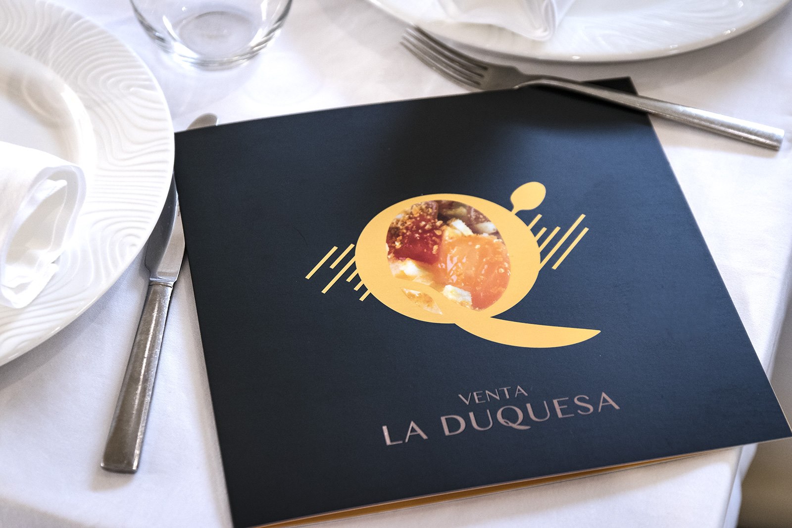 Diseño de cartas restaurante venta la duquesa