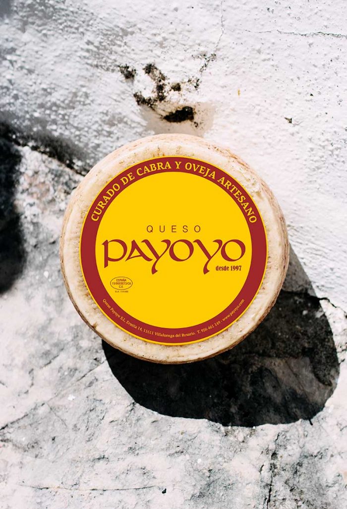 etiqueta queso Payoyo