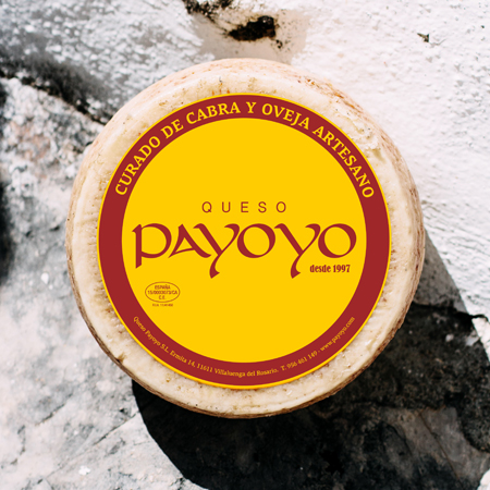 Diseño de etiqueta queso Payoyo